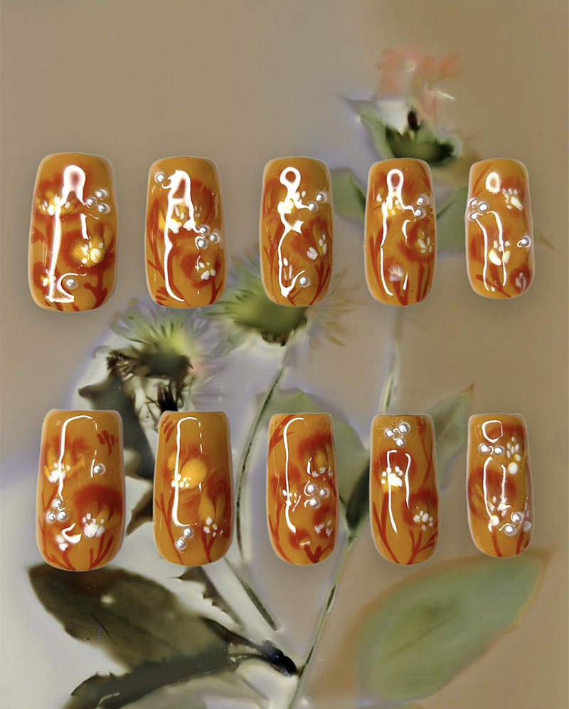 Lumen Print in Burnt Sienna