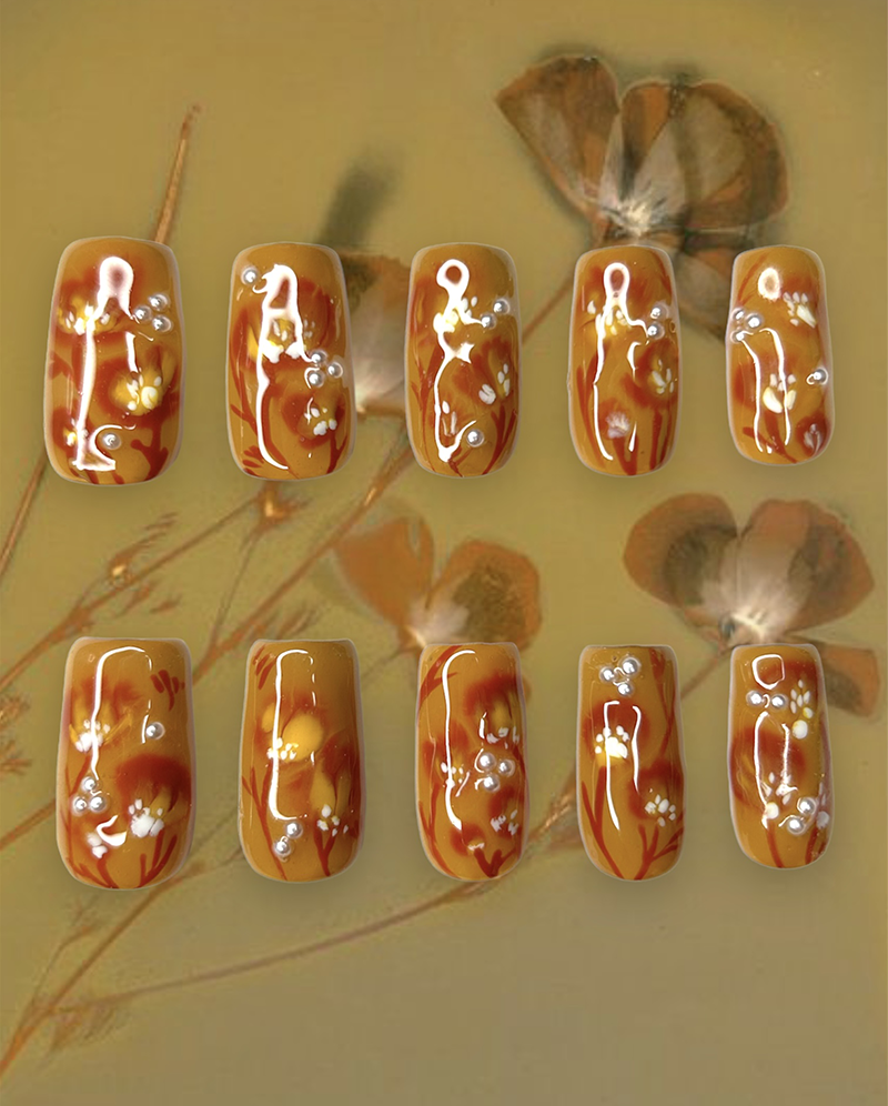 Lumen Print in Burnt Sienna