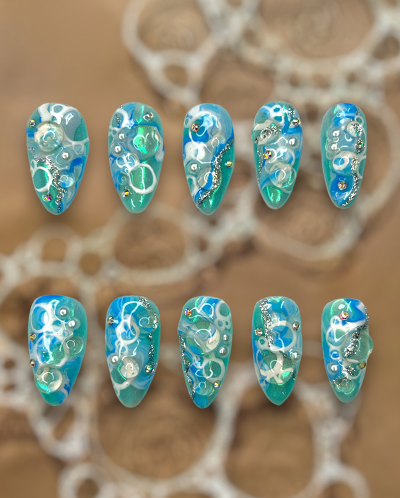 Sea Foam Sparkle